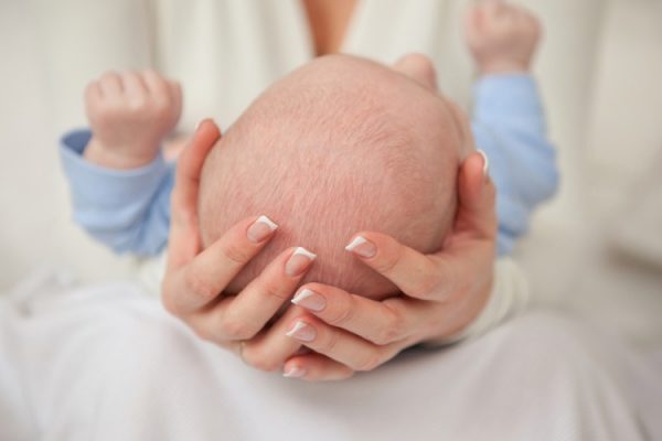 يافوخ الطفل حديث الولادة