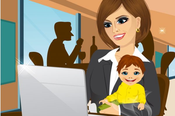عملكم خارج البيت يؤثر بالسلب على أطفالكم